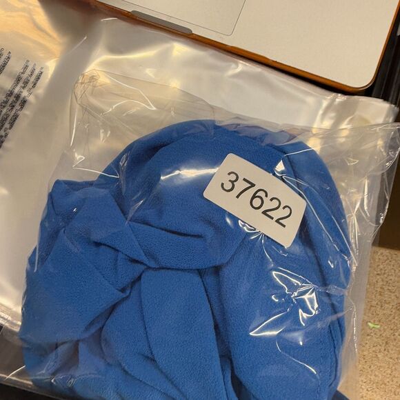 Mod Dress Women S Small Blue Shift Short Sleeveless Lined Hook & Eye Ruffle - Picture 7 of 7